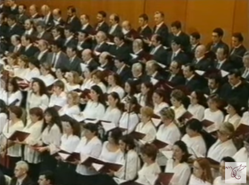 La coral Voces para la Paz canta ¿Dónde estarán nuestros mozos?, de la zarzuela La del Soto del Parral.