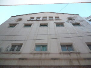 Cine Central en la calle Mayor de Albatera, el pueblo natal del músico Sergio Serna Pons.