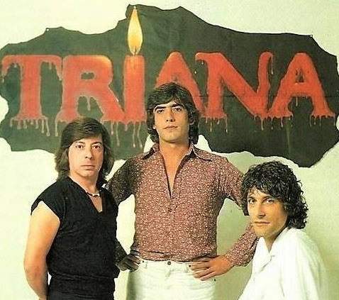 El grupo sevillano de rock Triana en una imagen usada para ilustrar su canción Recuerdos de una noche.