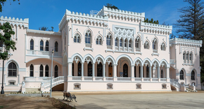 Palacio Vergara en la ciudad chileña de Viña del Mar.