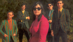 Los intérpretes de "Yo te daré": Cristina y Los Stop.