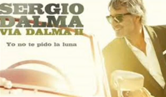 El cantante español Sergio Dalma, intérprete de la canción titulada Yo no te pido la luna.